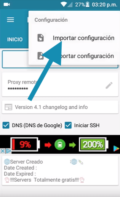 descargar servidores entel http injector vpn apk